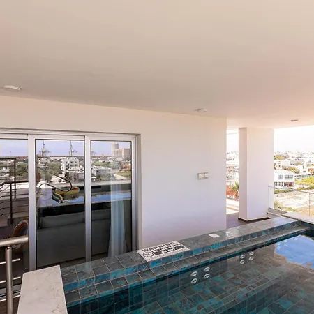 Apartment Yamas Sunny Pool Penthouse Families & Couples Only *