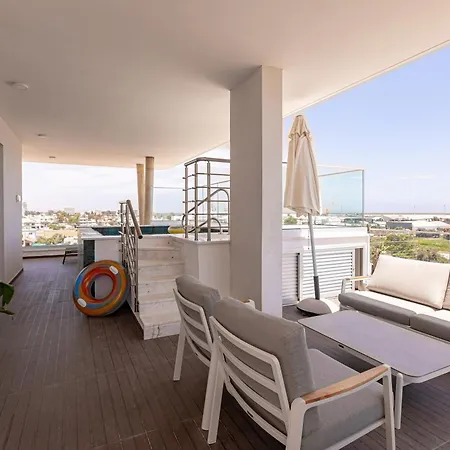 Yamas Sunny Pool Penthouse Families & Couples Only Apartment Limassol