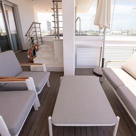 Yamas Sunny Pool Penthouse Families & Couples Only Apartment *